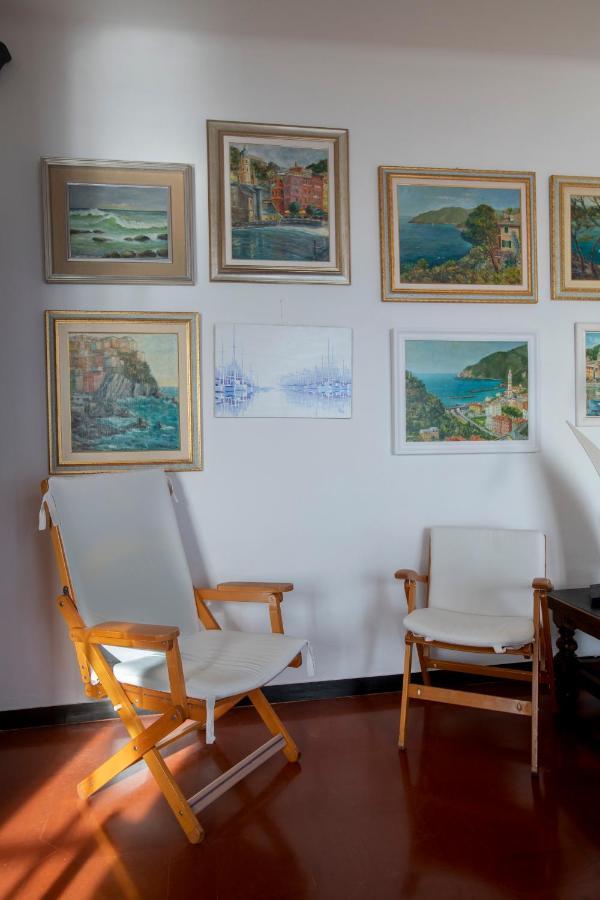 080 - La Villa Storica Il Vigneto 45B, Terrazza Sul Mare - Parcheggio Privato Gratis Монелья Экстерьер фото